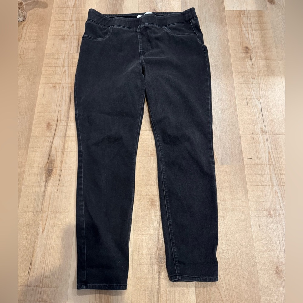 Old Navy Rockstar 24/7 Sculpt Jeggings Size 16 Black Skinny Pull-On